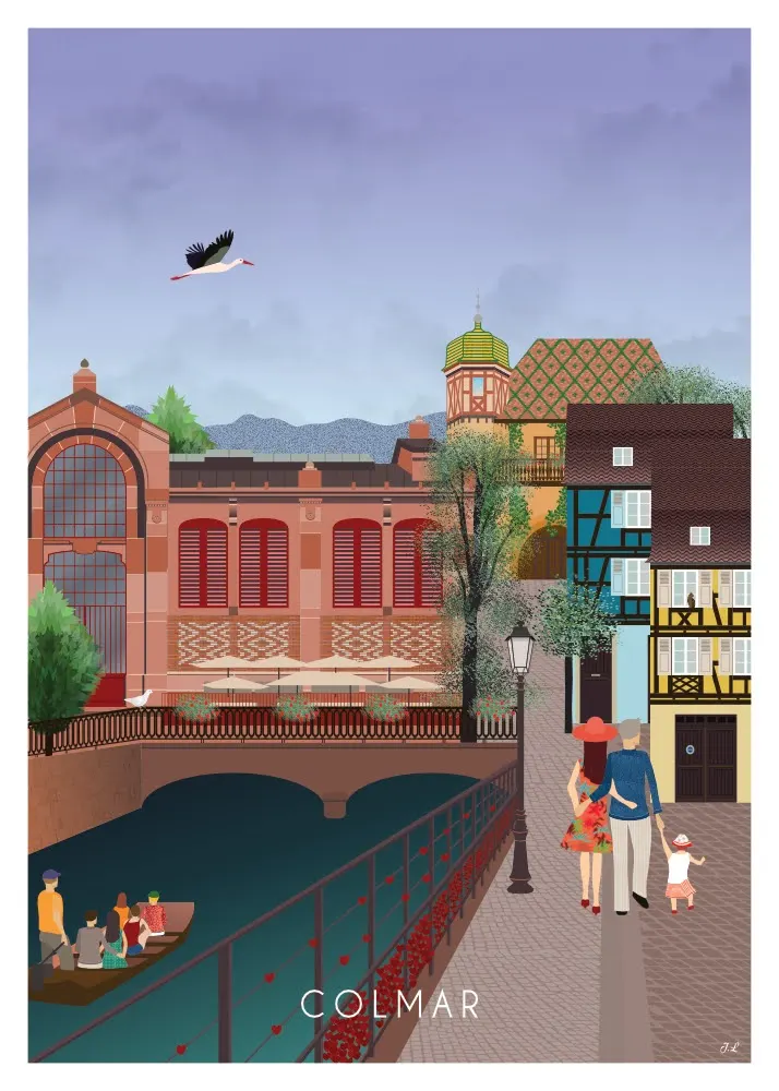 Le marché couvert